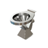 floor mounted pedestal WC