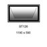 1190 x 590mm high BT126