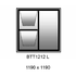 1190 x 1190mm high BTT1212L