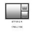 1790 x 1190mm high BTT1812R