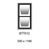 590 x 1190mm high BTT612