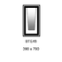 390 x 790mm high BT48