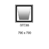 790 x 790mm high BT88