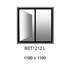 1190 x 1190mm high BST1212L