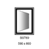 590 x 890mm high BST69