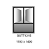 1190 x 1190mm high BSTT1212