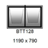 1190 x 790mm high BTT128