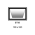 790 x 590mm high BT86