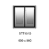 990 x 990mm high BTT1010
