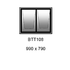 990 x 790mm high BTT108