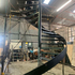Steel spiral stairs