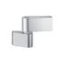 2 Part Aluminium hinge