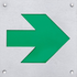 Straight arrow