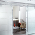 manual sliding door system