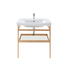 740 x 805mm Duravit M77 towel rail (Code:DS 9882)