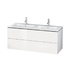 180 x 1400mm Duravit White High Gloss shelf element (Code:LC 1206)