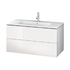 L-Cube vanity unit f. ME, 2 drawers