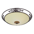 Traditional decorative ceiling light - Antique brown (C245ABO)
