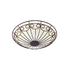 Shaded decorative ceiling light - Antique brown (C462)