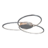 Spiral decorative ceiling light - Silver (C531S)