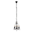 3-Light Cleo Candle Chandelier - Black (CH266BK)