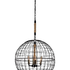 4 Light Sparta Candle Chandelier - Black (CH278B)