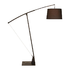 Retractable Arched Neck Floor Light - Black (FL225B)