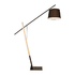 Bow Arched Neck Floor Light - Black (FL226B)