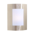 Plain Wall Light - Satin Chrome (O145SS)