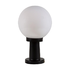 Opal Bowl Pillar Mount - Black (O621O)