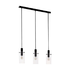 Montefino 3 Multi Light Pendant - Black (P1064)