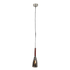 Cylinder Shaded Pendant - Dark Wood/Smokey (P1133S)