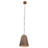 Sanded Dome Shaded Pendant - Coffee (P1136SCF)