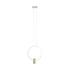 Aurora Abstract Pendant - White (P1138W)