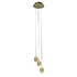 Dew Drop 3 Multi Light Pendant - Gold (P561G)