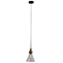 Bijou Triangle Shaded Pendant - Black/Brown (P590)