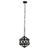 Iron Age Abstract Pendant - Black (P607)