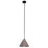 Concrete Triangle Shaded Pendant - Grey (P748)