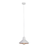 Gypsum Dome Shaded Pendant - White (P749)