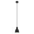 Priddy Dome Shaded Pendant - Black (P830B)