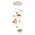 Dew Drop 9 Multi Light Pendant - Chrome (P871)