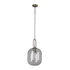 Hallstat Bowl Shaded Pendant - Antique Bronze/Clear (P900CL)