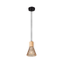 Lucca Triangle Shaded Pendant -  Black/Brown/Amber (P927AM)