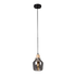 Tallinn Dome Shaded Pendant - Black/Brown/Smokey (P928SM)