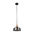 Tallinn Dome Shaded Pendant - Black/Brown/Smokey (P929SM)