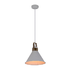 Monroe Triangle Shaded Pendant - White/Copper (P963)