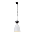Dome Shaded Pendant - Black/White (P965)