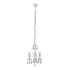 3-Light Cleo Candle Chandelier - White (CH266W)
