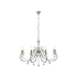 8-Light Crystal Chandelier - Chrome (CH37CH)