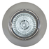 Straight Curved Rim Recessed Downlight - Gun Metal (D61GM)